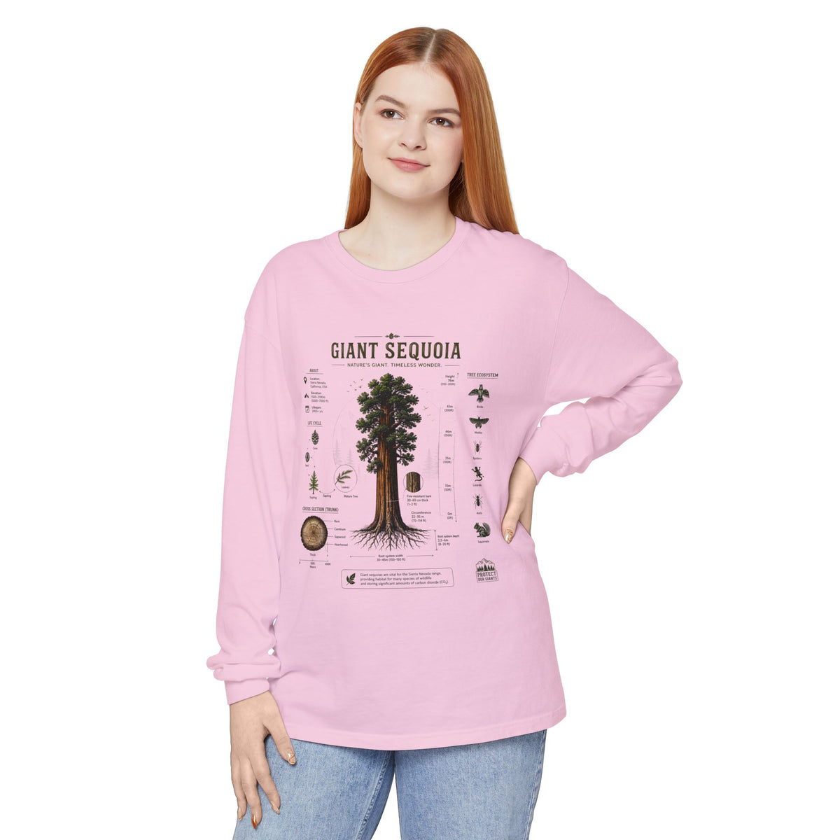 Giant Sequoia Anatomy Long Sleeve Tee