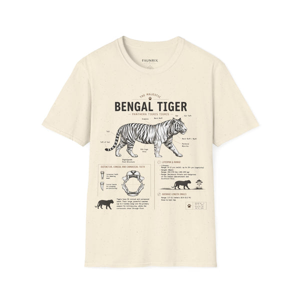 Bengal Tiger Vintage Anatomy T-Shirt