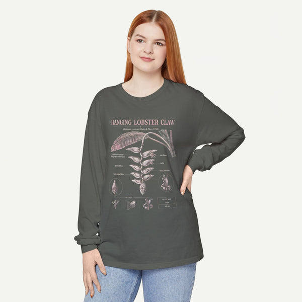 Hanging Lobster Claw Long Sleeve Tee