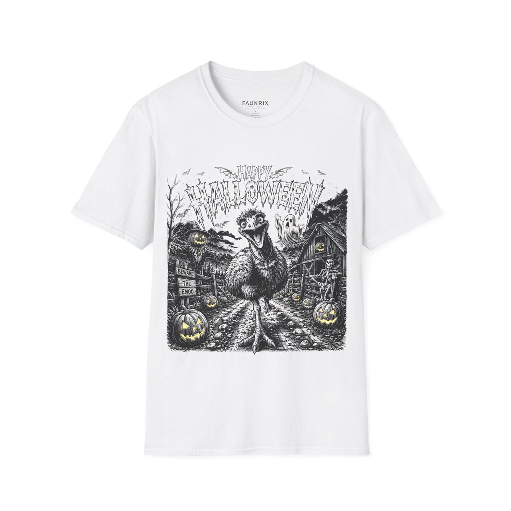 Halloween Vintage Goose T-Shirt — Happy Halloween Retro Horror Graphic