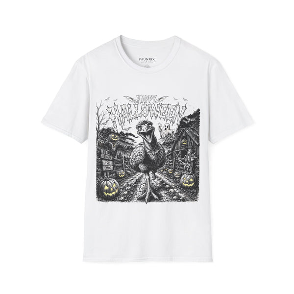 Halloween Vintage Goose T-Shirt — Happy Halloween Retro Horror Graphic