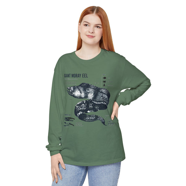 Giant Moray Eel Anatomy Long Sleeve Shirt