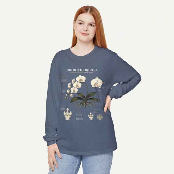 Orchid Anatomy Long Sleeve Tee