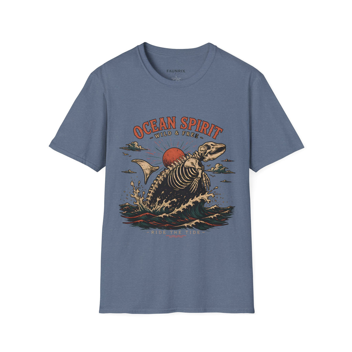 Ocean Spirit T-Shirt — Wild & Free Sea Turtle Graphic Tee