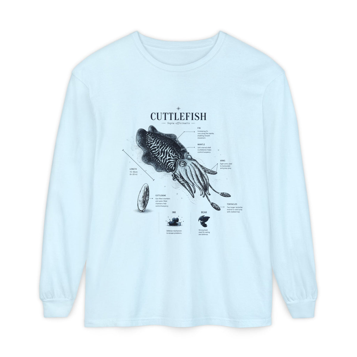 Unisex Garment-dyed Long Sleeve T-Shirt