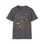 Skeleton & Sea Creatures T-Shirt — Whimsical Underwater Ocean Art Tee