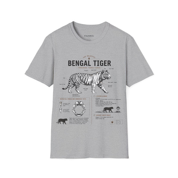 Bengal Tiger Vintage Anatomy T-Shirt