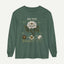 Tree Peony Illustration Long Sleeve Tee