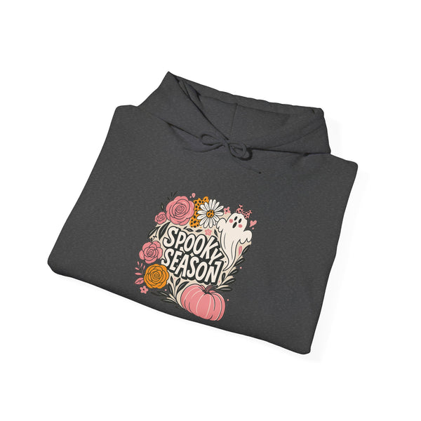 Spook Season Floral Pumpkin Hoodie