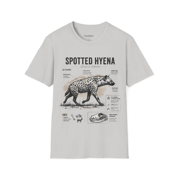Spotted Hyena Anatomy T-Shirt — Vintage Wildlife Tee