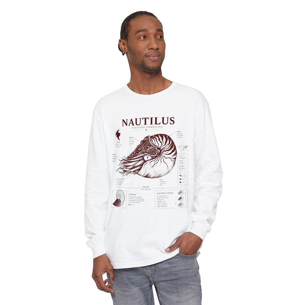 Nautilus Anatomy Long Sleeve T‑Shirt