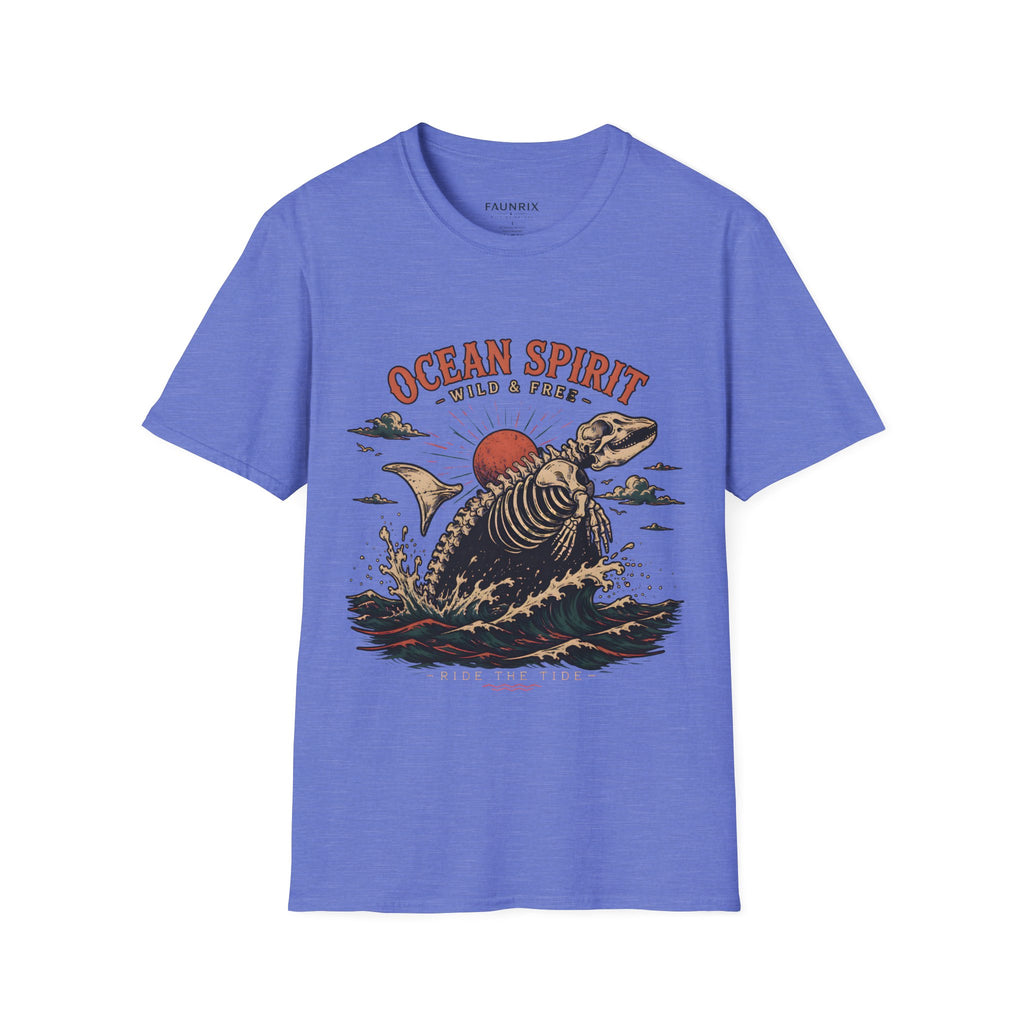 Ocean Spirit T-Shirt — Wild & Free Sea Turtle Graphic Tee
