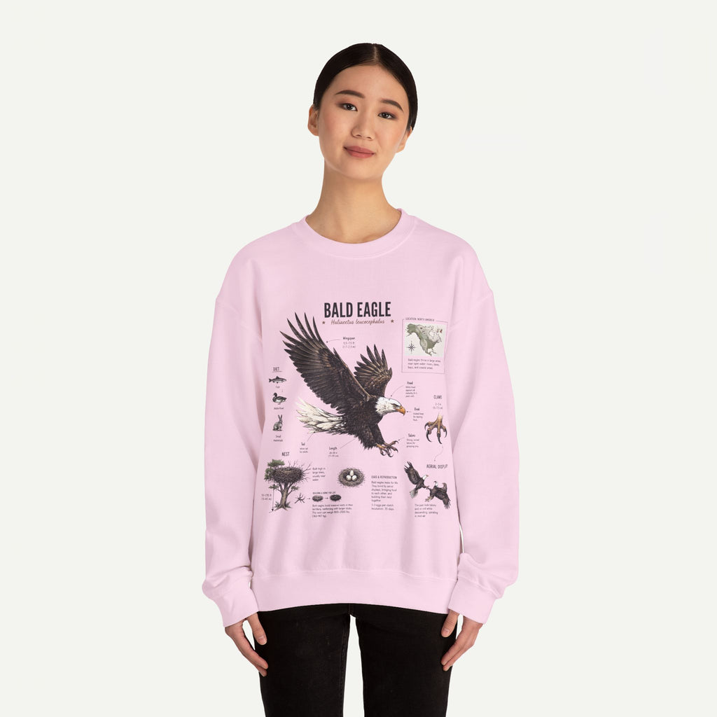 Bald Eagle Anatomy Sweatshirt