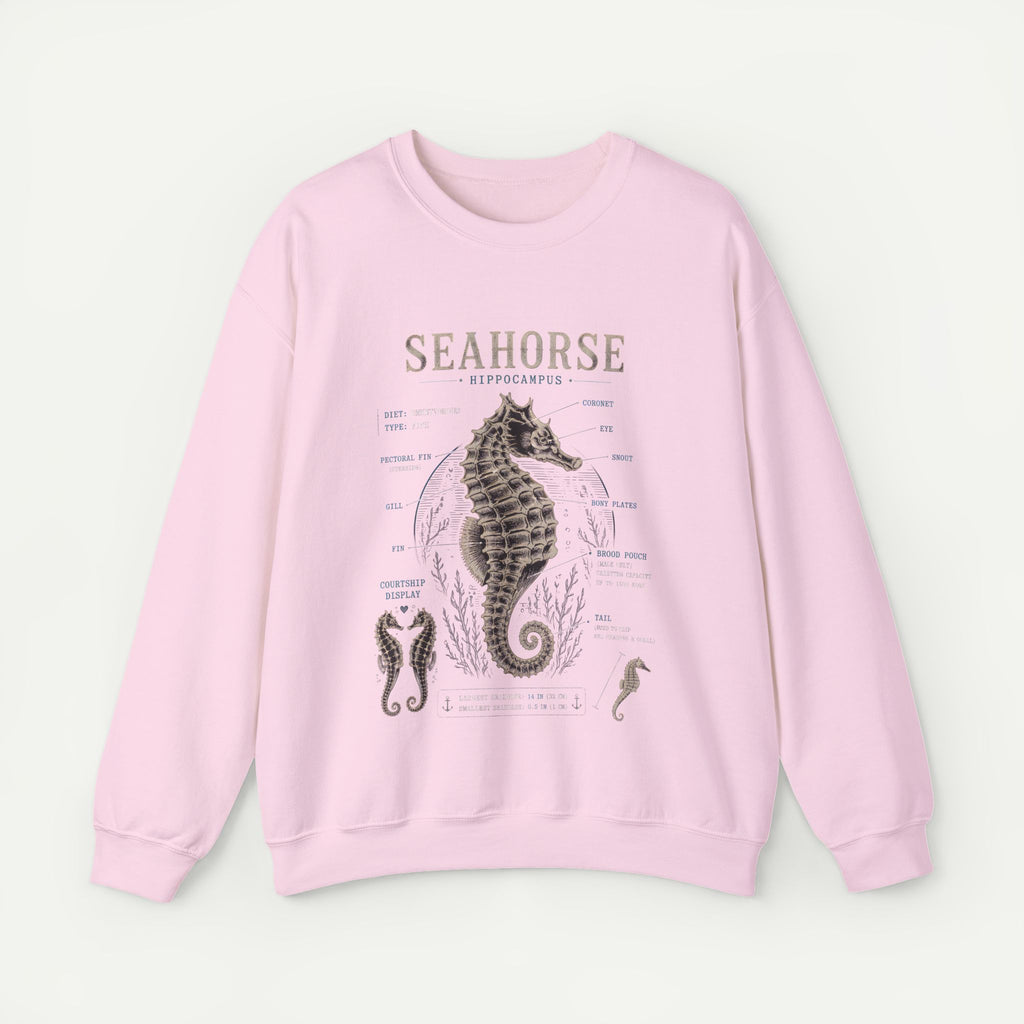 Seahorse Anatomy Crewneck Sweatshirt