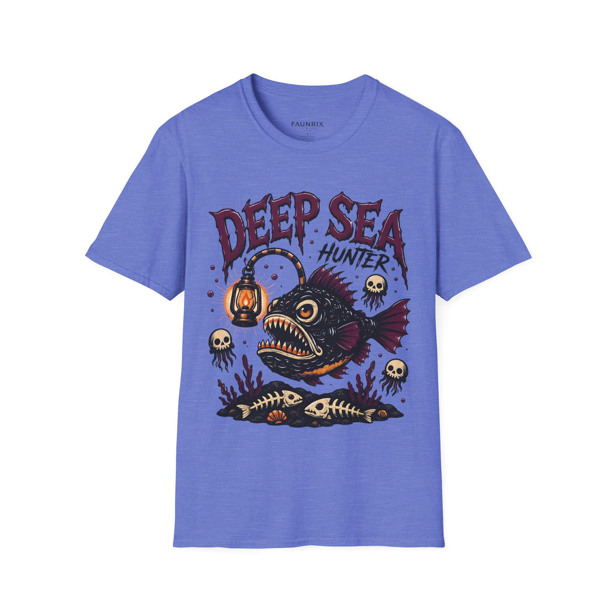 Deep Sea Hunter T-Shirt — Anglerfish Graphic Tee