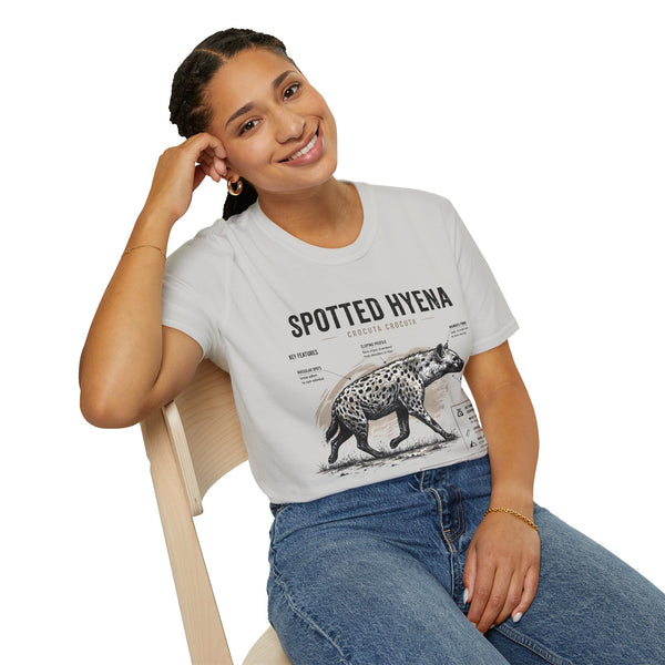 Spotted Hyena Anatomy T-Shirt — Vintage Wildlife Tee