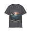 Green Harbor Sunset Whale T-Shirt