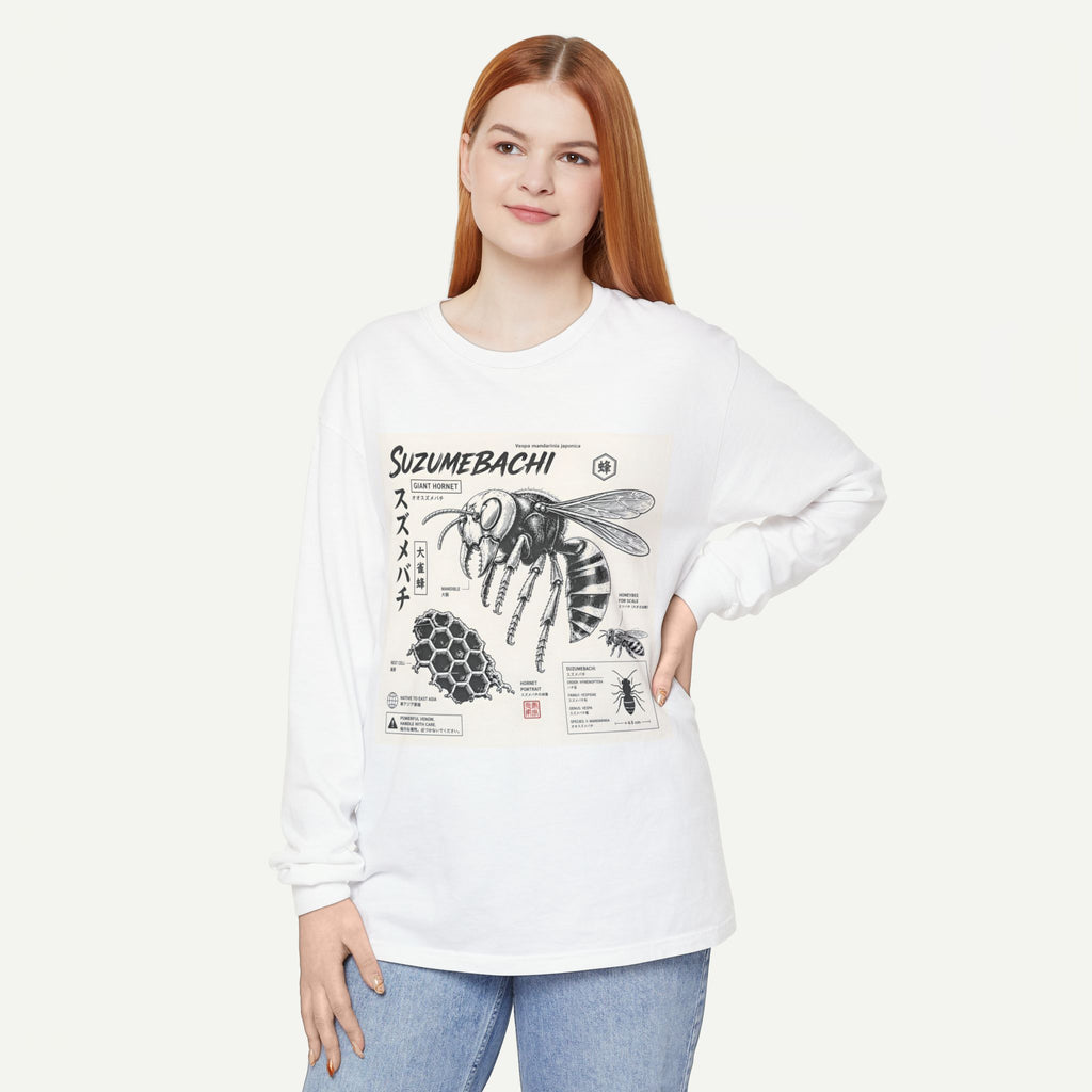 Suzumebachi Hornet Anatomy Long Sleeve Tee