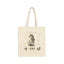 Seahorse Anatomy Canvas Tote Bag – Vintage Marine Biology Illustration Tote
