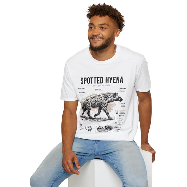 Spotted Hyena Anatomy T-Shirt — Vintage Wildlife Tee