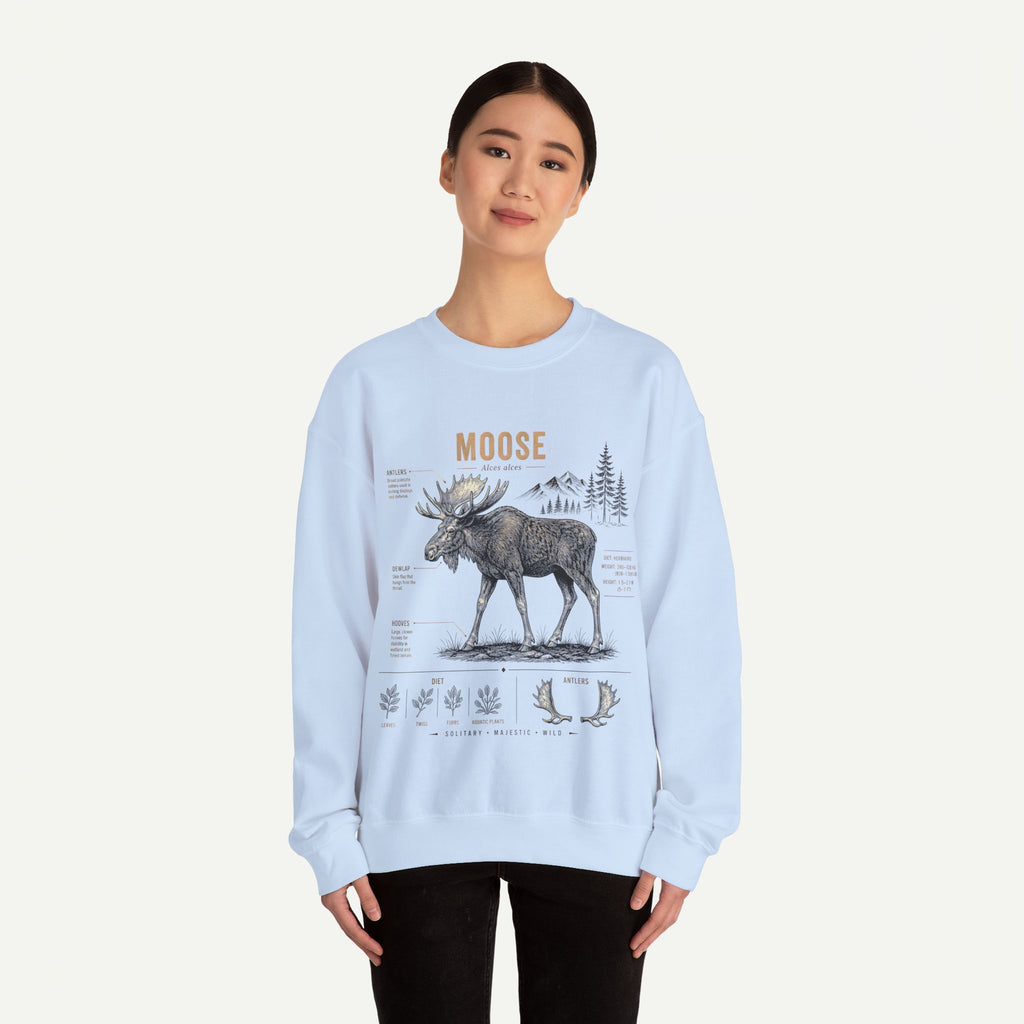 Moose Anatomy  Sweatshirt