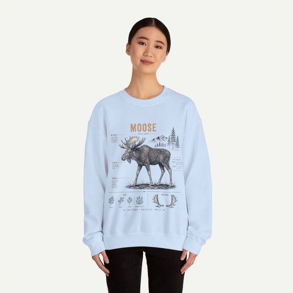Moose Anatomy  Sweatshirt