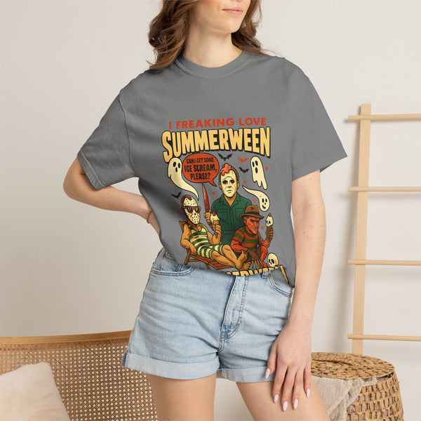 Summerween T-Shirt – I Freaking Love Summerween Graphic Tee