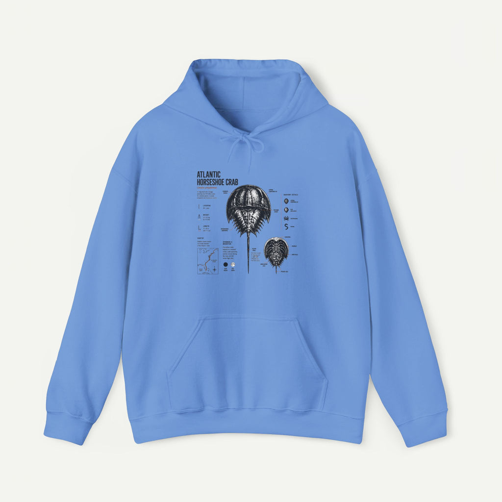 Horseshoe Crab Anatomy Hoodies