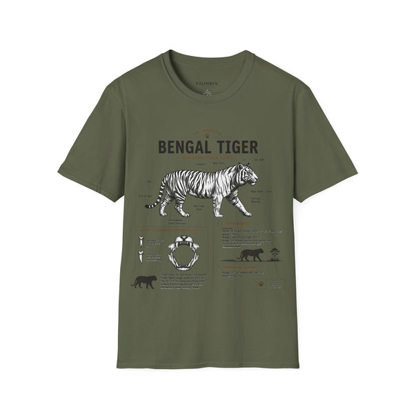 Bengal Tiger Vintage Anatomy T-Shirt