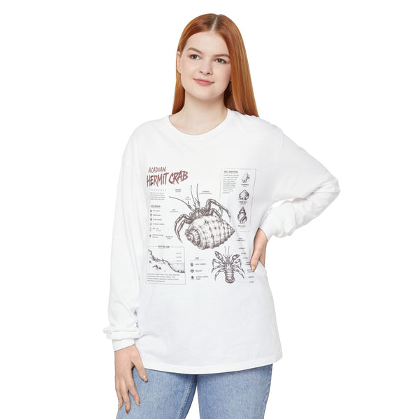 Hermit Crab Anatomy Long Sleeve Tee