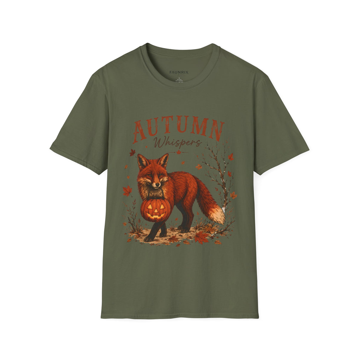 Autumn Whispers Fox T-Shirt