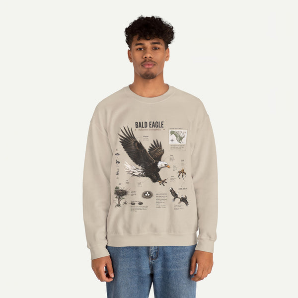 Bald Eagle Anatomy Sweatshirt