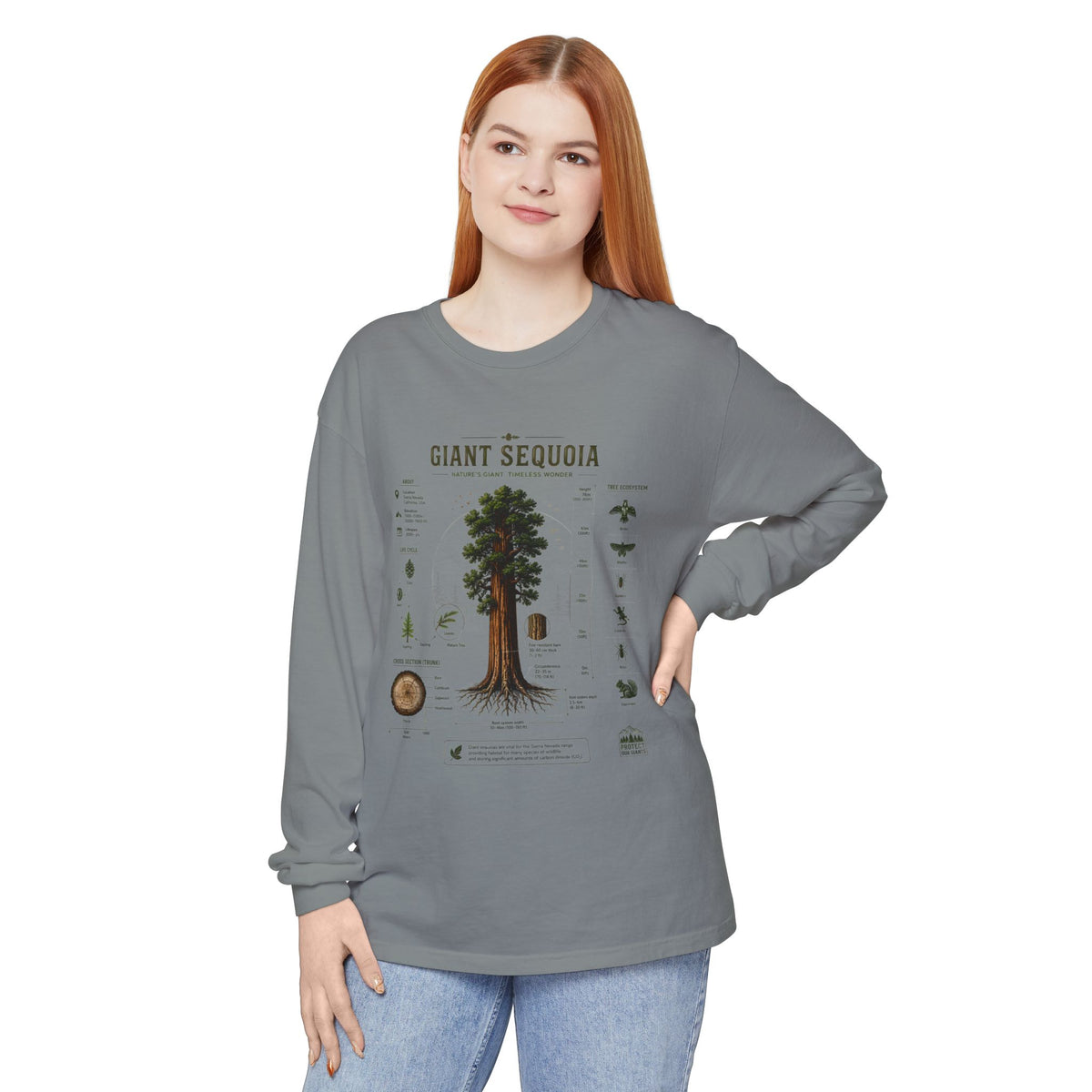 Giant Sequoia Anatomy Long Sleeve Tee