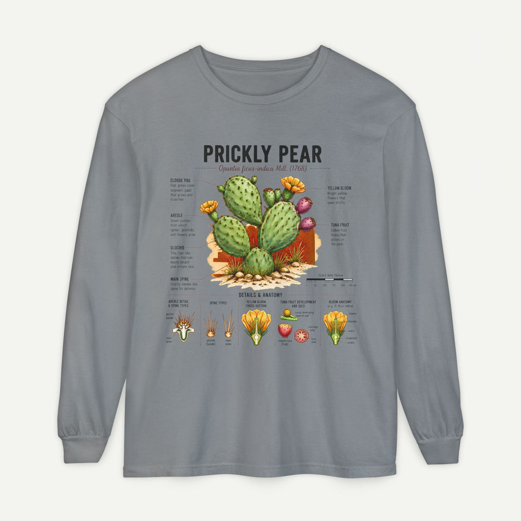 Prickly Pear Botanical Long Sleeve Shirt