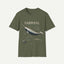Narwhal Anatomy Diagram T-Shirt — Vintage Marine Mammal Graphic Tee
