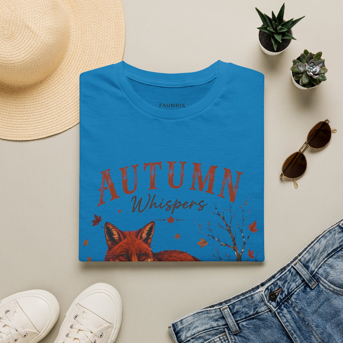 Autumn Whispers Fox T-Shirt
