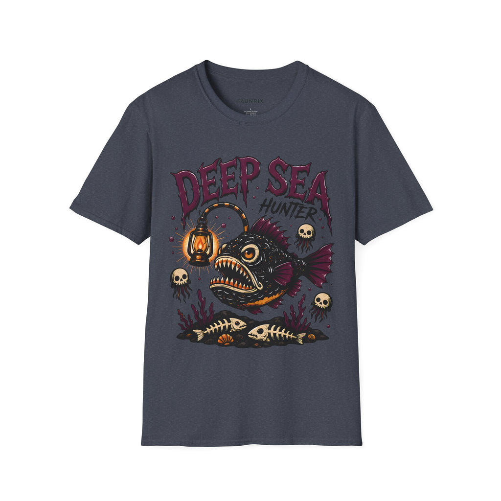 Deep Sea Hunter T-Shirt — Anglerfish Graphic Tee