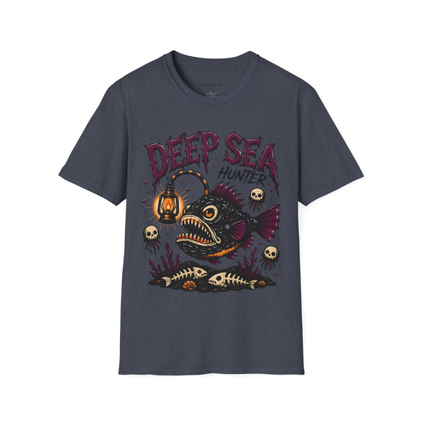 Deep Sea Hunter T-Shirt — Anglerfish Graphic Tee