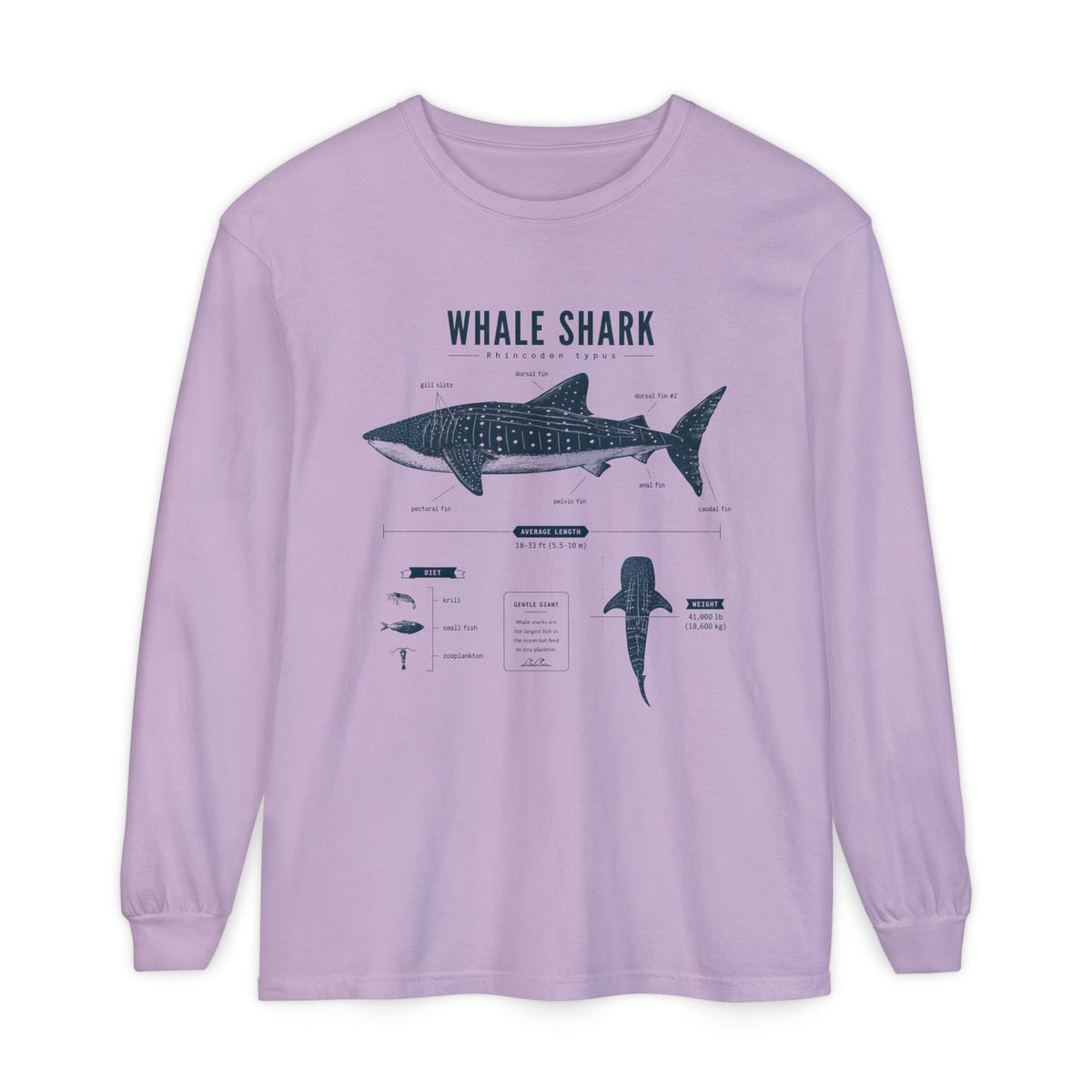 Unisex Garment-dyed Long Sleeve T-Shirt