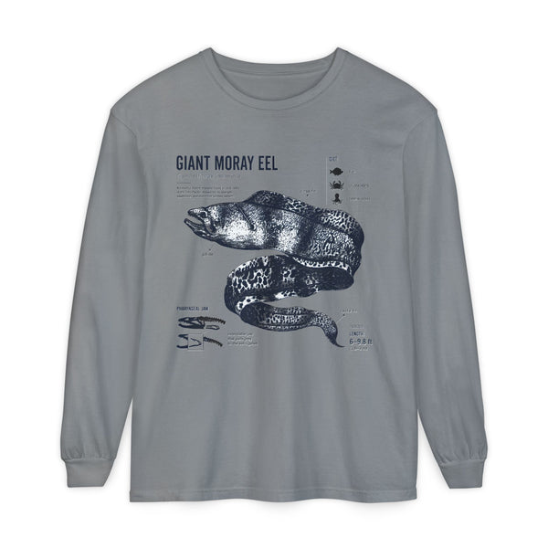 Giant Moray Eel Anatomy Long Sleeve Shirt