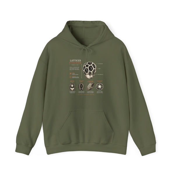 Hoodie — Mushroom Anatomy Chart Graphic Hoodie
