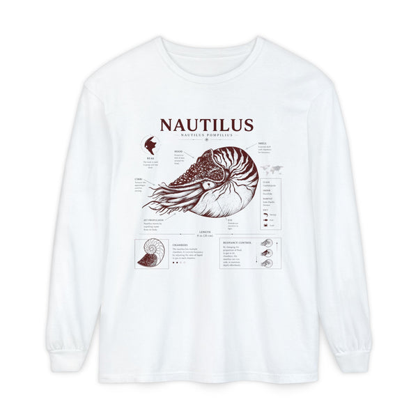 Nautilus Anatomy Long Sleeve T‑Shirt