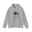 Bison Anatomy Hoodie — American Bison Illustration & Facts Sweatshirt