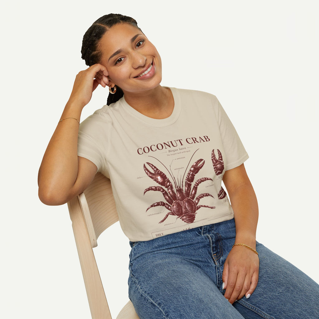 Coconut Crab Anatomy T-Shirt
