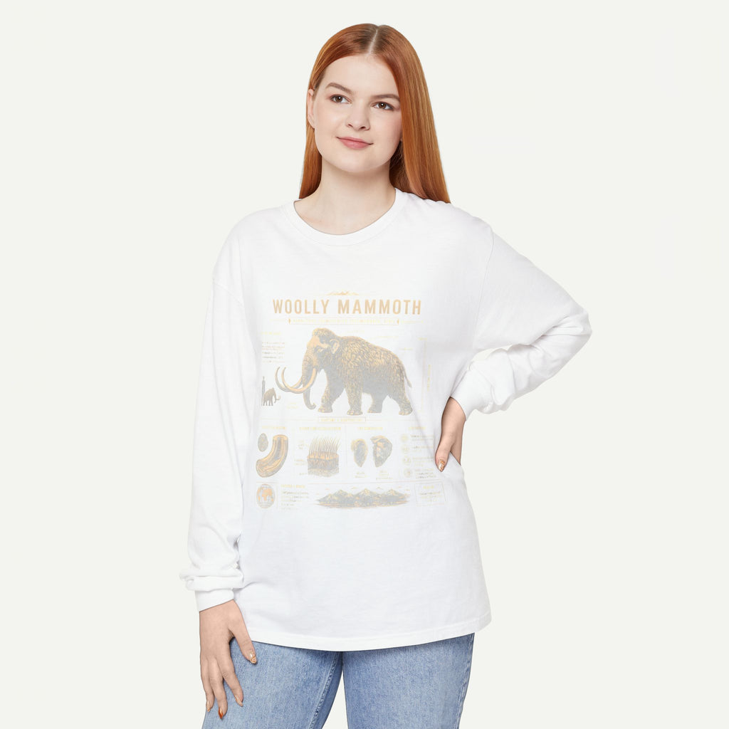 Woolly Mammoth Anatomy Long Sleeve Tee