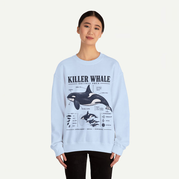 Killer Whale Anatomy Sweatshirt