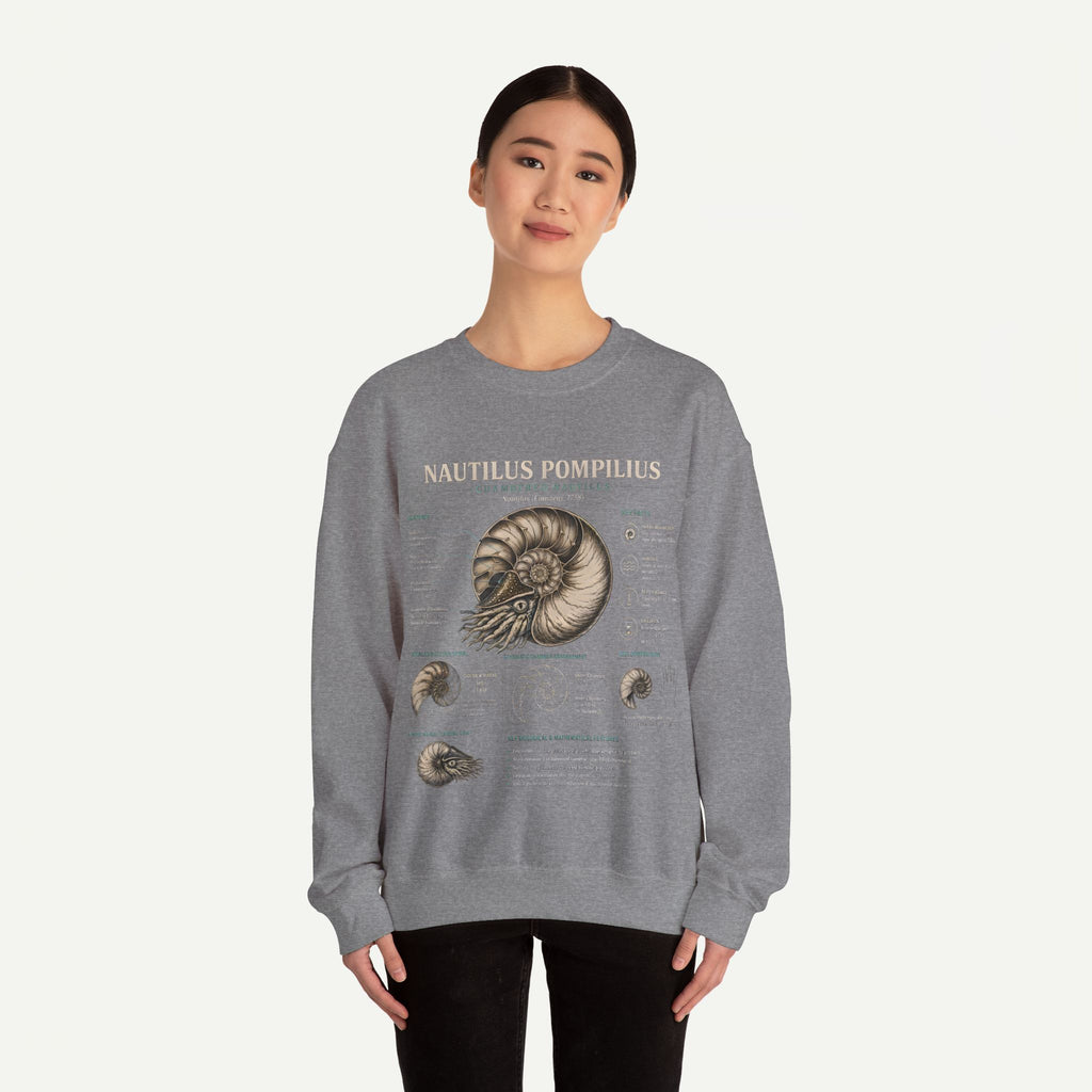 Nautilus Pompilius Anatomy Crewneck Sweatshirt