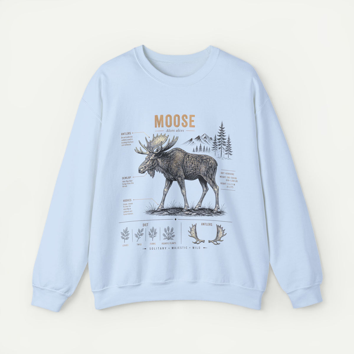 Moose Anatomy  Sweatshirt Main image