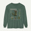 Saguaro Anatomy Long Sleeve Tee — Carnegiea Gigantea Cactus Diagram