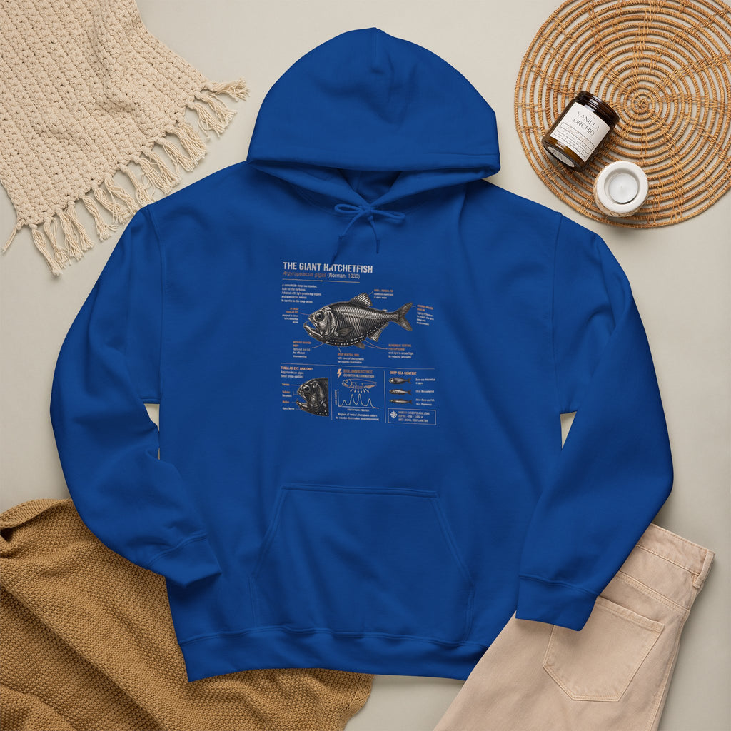 Blackfish Anatomy Hoodie – Fish Identification Diagram Sweatshirt